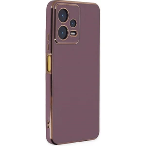 Xiaomi Redmi Note 12 Kılıf Olive Plated Lila