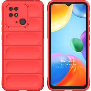 Xiaomi Redmi 10C Kılıf Oslo Prime Kırmızı