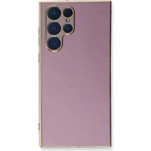 Samsung Galaxy S23 Ultra Kılıf Olive Plated Lila