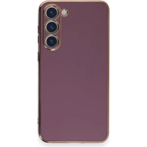 Samsung Galaxy S23 Plus Kılıf Olive Plated Lila