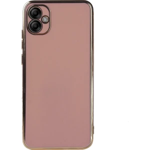 Samsung Galaxy A04E Kılıf Olive Plated Rose Gold