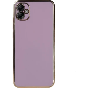 Samsung Galaxy A04E Kılıf Olive Plated Lila