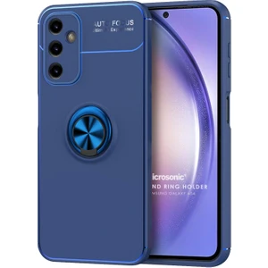 Samsung Galaxy A54 Kılıf Kickstand Ring Holder Lacivert