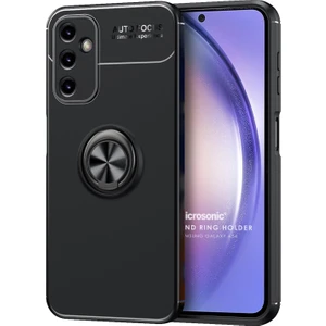 Samsung Galaxy A54 Kılıf Kickstand Ring Holder Siyah
