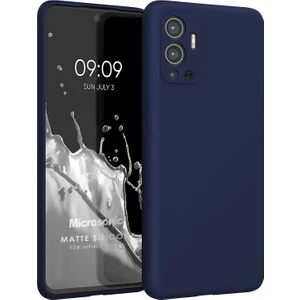 Matte Silicone Infinix Hot 12 Kılıf Lacivert