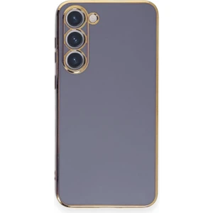 Samsung Galaxy S23 Kılıf Olive Plated Lavanta Grisi