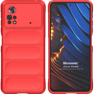 Xiaomi Poco X4 Pro 5g Kılıf Oslo Prime Kırmızı