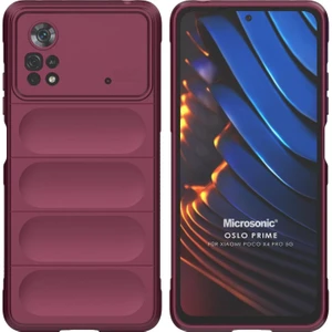 Xiaomi Poco X4 Pro 5g Kılıf Oslo Prime Bordo