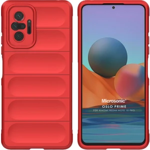 Xiaomi Redmi Note 10 Pro Kılıf Oslo Prime Kırmızı