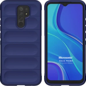 Xiaomi Redmi 9 Kılıf Oslo Prime Lacivert