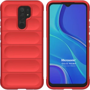 Xiaomi Redmi 9 Kılıf Oslo Prime Kırmızı