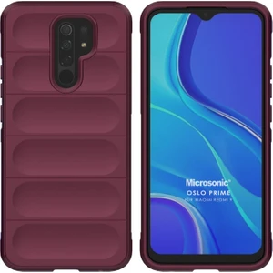 Xiaomi Redmi 9 Kılıf Oslo Prime Bordo