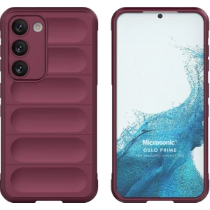 Samsung Galaxy S23 Plus Kılıf Oslo Prime Bordo