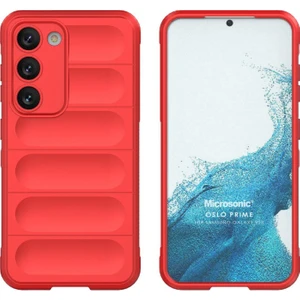 Samsung Galaxy S23 Plus Kılıf Oslo Prime Kırmızı