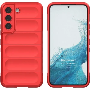 Samsung Galaxy S22 Kılıf Oslo Prime Kırmızı