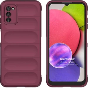 Samsung Galaxy A03S Kılıf Oslo Prime Bordo