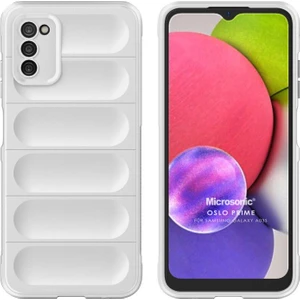 Samsung Galaxy A03S Kılıf Oslo Prime Beyaz