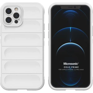 Apple iPhone 12 Pro Max Kılıf Oslo Prime Beyaz