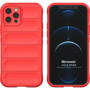 Apple iPhone 12 Pro Max Kılıf Oslo Prime Kırmızı