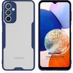 Samsung Galaxy A14 Kılıf Paradise Glow Lacivert