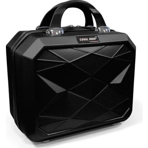 Coral High Diamond Abs Siyah Makyaj Çantası 16604