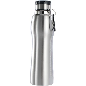 Weather Forecast Paslanmaz Çelik Siyah Kapak 650 ml Spor Matara Suluk cin345sy