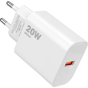 AS-X225 20W Quick 3.0 Hızlı Beyaz Şarj Adaptörü