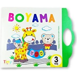 Tiny Kids Boyama Kitabı - 3 Yaş