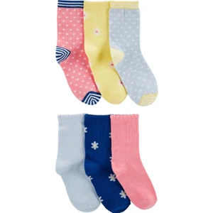 Küçük Kız Çocuk Çorap Set 6'lı Paket