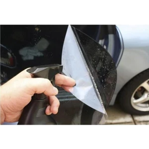 Eraks Car Accesories Siyah Çizilmez Koyu Ton Cam Filmi-75 Cm-5 Metre (Cam Filmi  Aparatı ve Kesim Aleti Ile Beraber)