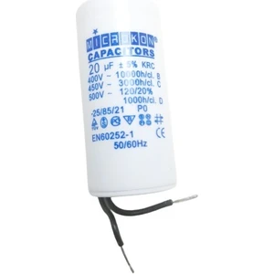 Microkon 20 Mf Plastik Tüp Kondansatör 400-450 V (Daimi)