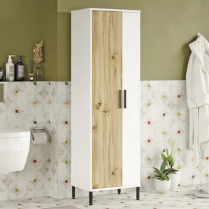 L'occi Concept Harvey Çok Amaçlı Dolap Vileda Banyo Dolabı Keçe-Beyaz Hr1-Wk