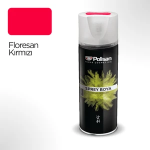 Floresan Kırmızı Sprey Boya 400 ml