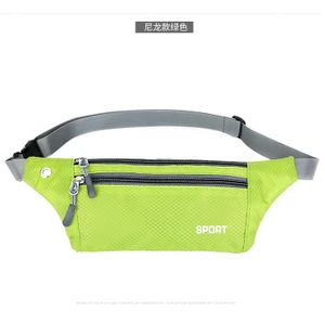Spor Bel Çantası Erkek Su Geçirmez Spor Telefonu Göğüs Bel Çantası Kadın Açık Koşu Bel Çantası Askılı Çanta Trendy (Yurt Dışından)
