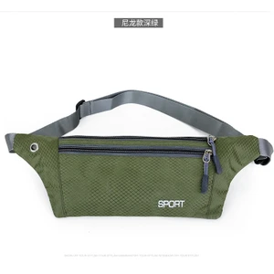 Spor Bel Çantası Erkek Su Geçirmez Spor Telefonu Göğüs Bel Çantası Kadın Açık Koşu Bel Çantası Askılı Çanta Trendy (Yurt Dışından)