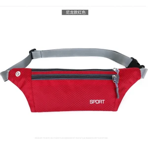 Spor Bel Çantası Erkek Su Geçirmez Spor Telefonu Göğüs Bel Çantası Kadın Açık Koşu Bel Çantası Askılı Çanta Trendy (Yurt Dışından)