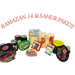 Kınalı Kuzu Ramazan Kumanyası Sahur Kahvaltı Seti 14 Li