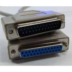 3 Metre 25 Pin Erkek Dişi Kablo 25 Pin Paralel Erkek Dişi Kablo