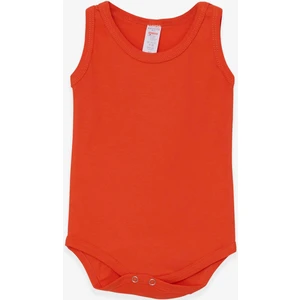 Kız Bebek Çıtçıtlı Body 9 Ay-3 Yaş, Turuncu
