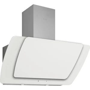 3373 Misto Beyaz 60 Cm Dekoratif Camlı Duvar Tipi Davlumbaz