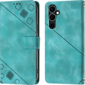 Pova Neo 2 LG6N Için Deri Cüzdan Flip Stand Telefon Kılıfı - Yeşil (Yurt Dışından)