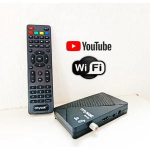 Mysat Çanaklı Çanaksız Wi-Fi ve Uydu Alıcılı Full Hd Sınırsız Sinema Paketli