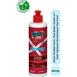 My Curls Movıe Star - Ekstra Parlaklık Veren, Shea Butter, Keratin Ve 7 Çeşit Yağ Içeren Durulanmayan Saç Kremi 500g