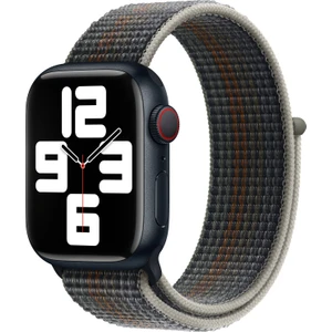 Apple Watch Uyumlu Kordon  Spor Loop Hasır Kumaş Cırt Cırtlı Pratik Kullanım Hafif Şık Tasarım