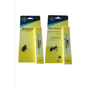 Maxforce Hamamböceği Jel Yem/ Maxforce Karınca Jel Yem/2'li Set Ürün Hamamböceği ve Karınca Ilacı