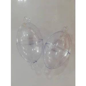 Sulu Şamandıra Şeffaf Elips 6 cm ( 2 Adet )