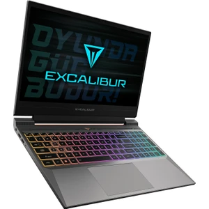 Excalibur G870.1270-DXB0X-B Intel Core i7-12700H 32GB RAM 2TB NVME SSD GEN4 8GB RTX4060 Freedos Gaming Laptop