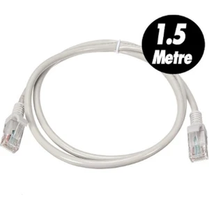 Ata Elektronik 1.5mt 5mt 10MT 20MT 20 Metre 25MT 30MT 35MT 40MT 50MT 60MT 70MT 80MT 90MT 100MT +Tv Plus Fiber Adsl Vdsl Modem Bilgisayar Tv Televizyon Arası Ethernet Internet Kablosu Ağ Network Fabrikasyon Hazır Uç