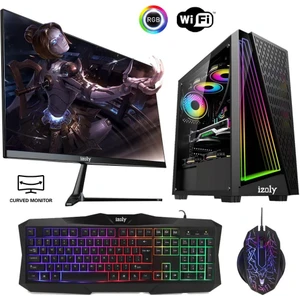 Dreyfus Ryzen 5 3600 16GB 256GB M.2 NVMe RX550 4GB 24" Oyuncu Masaüstü Bilgisayarı