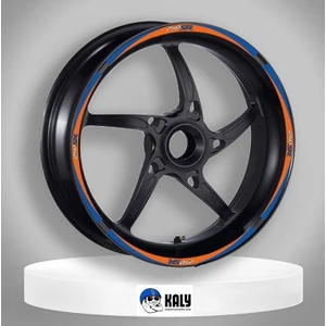 Cf Moto 250 Sr Jant Şeridi Turuncu Mavi